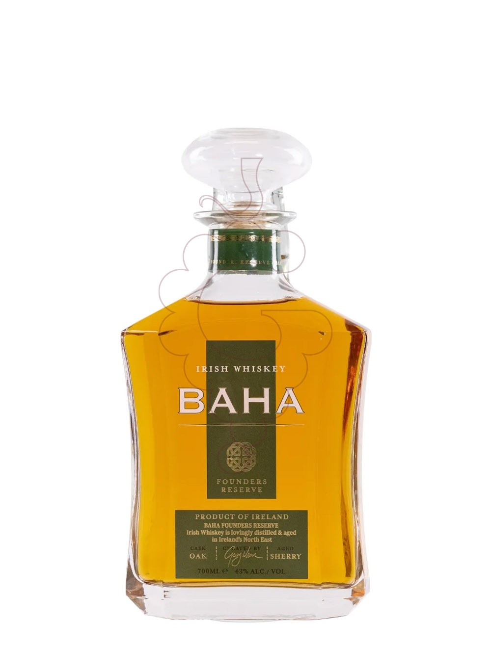 Photo Whisky Baha founders reserve 70 cl