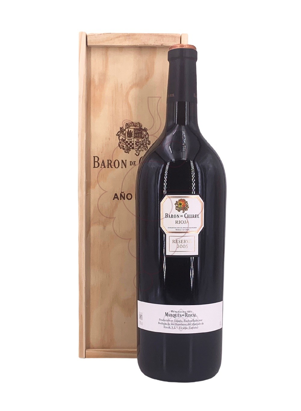 Photo Baron de Chirel Reserva Magnum  vin rouge