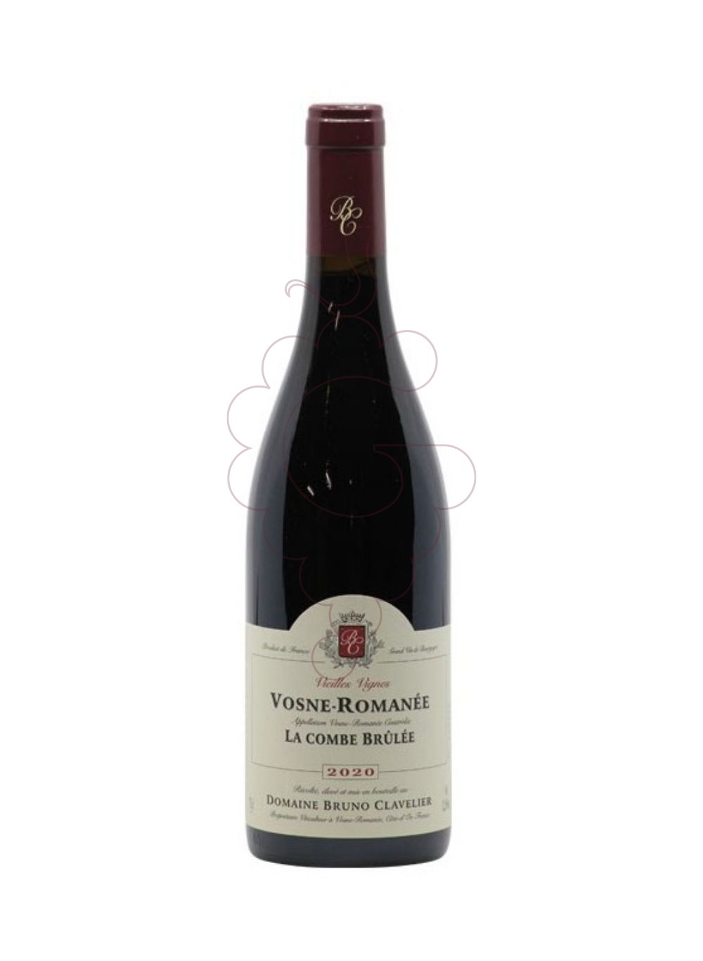 Photo Bruno Clavelier Vosne-Romanée La Combe Brûlée vin rouge
