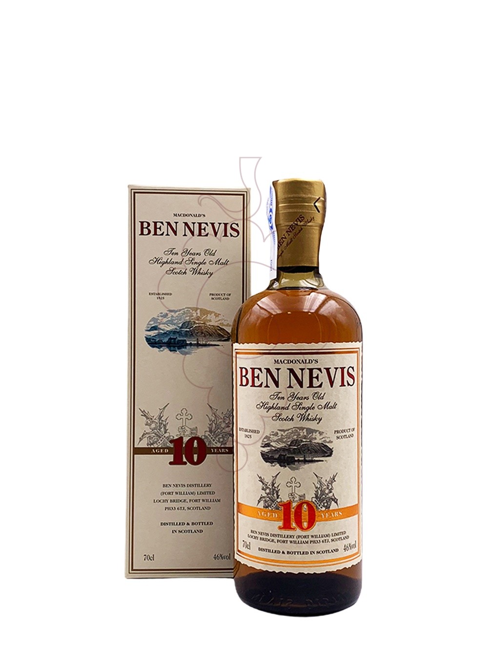 Photo Whisky Ben Nevis 10 Ans