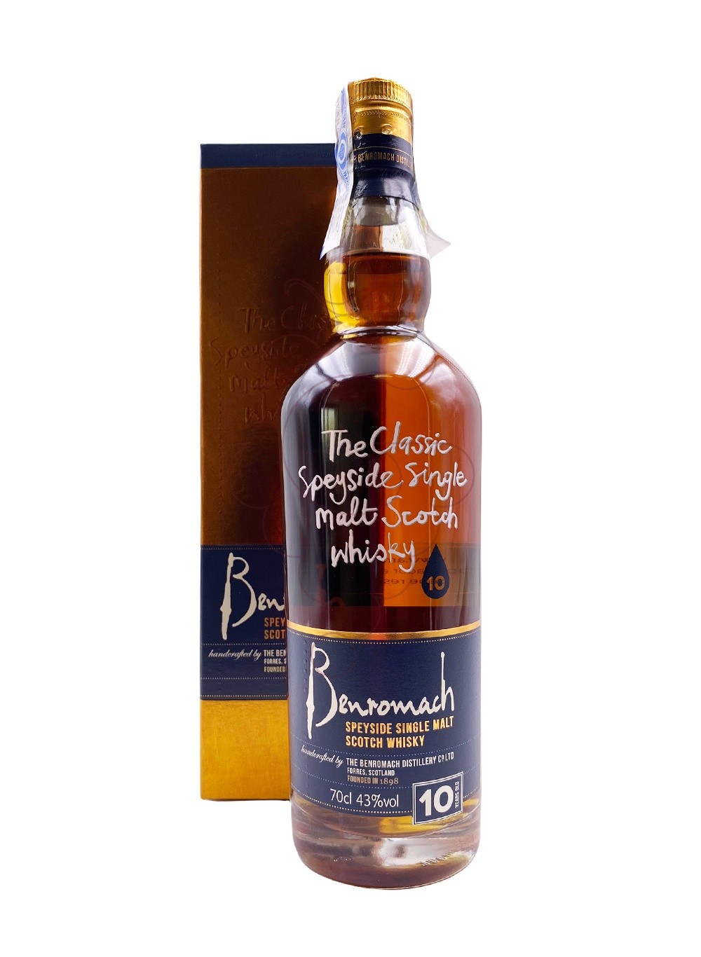 Photo Whisky Benromach Speyside 10 Años