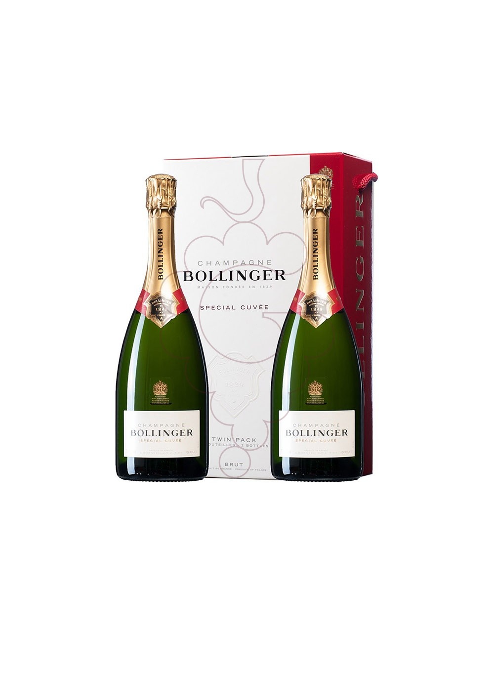 Photo Coffrets cadeaux Bollinger twin pack 2 amp