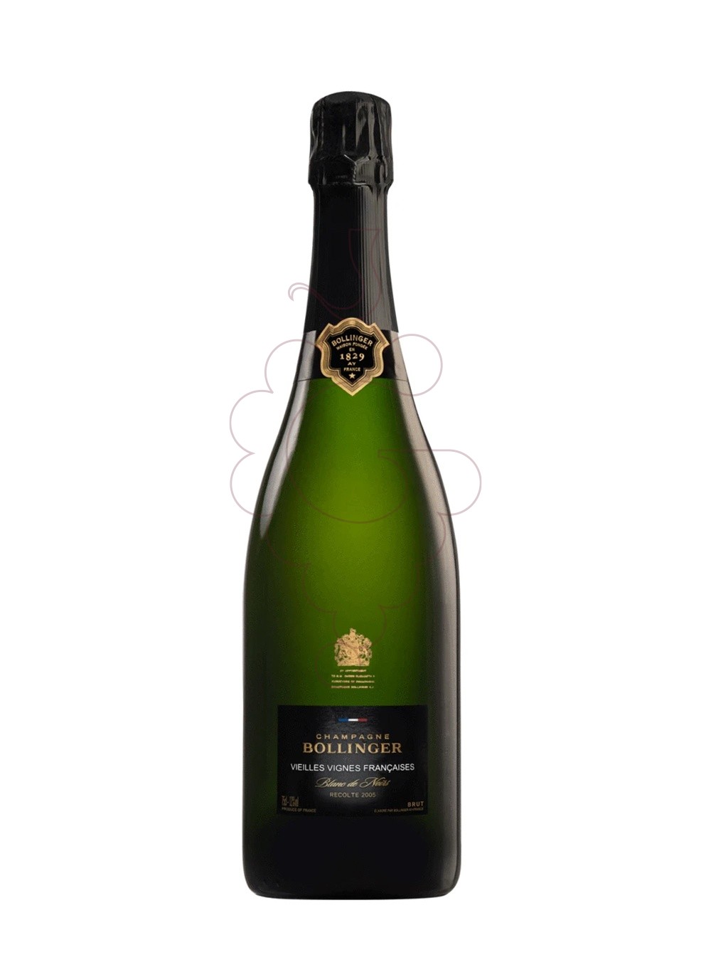 Photo Bollinger vielles vignes 2008 vin mousseux