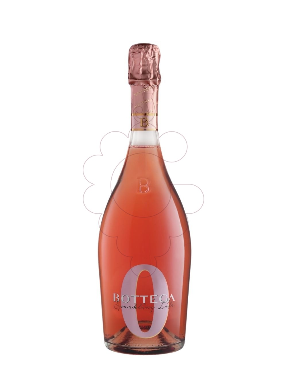 Photo Vin sans alcool Bottega sparkling 0% Rose
