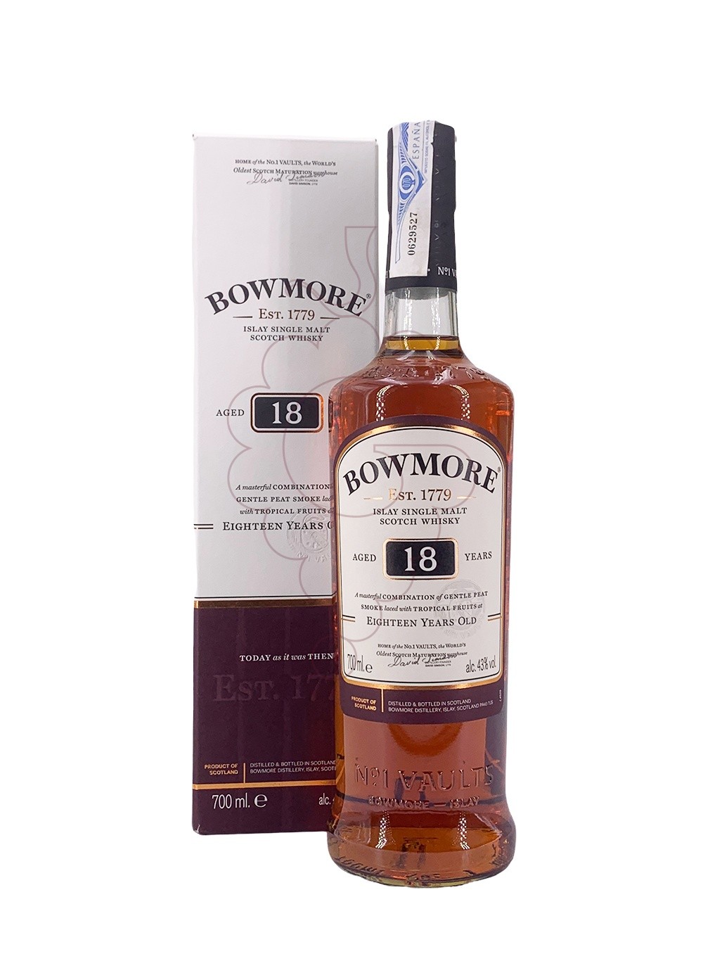 Photo Whisky Bowmore 18 Ans