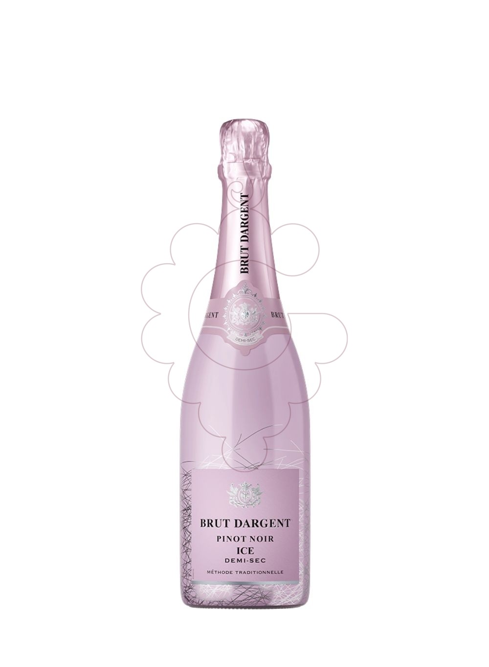 Photo Brut d'Argent Ice Demi-Sec Pinot Noir vin mousseux