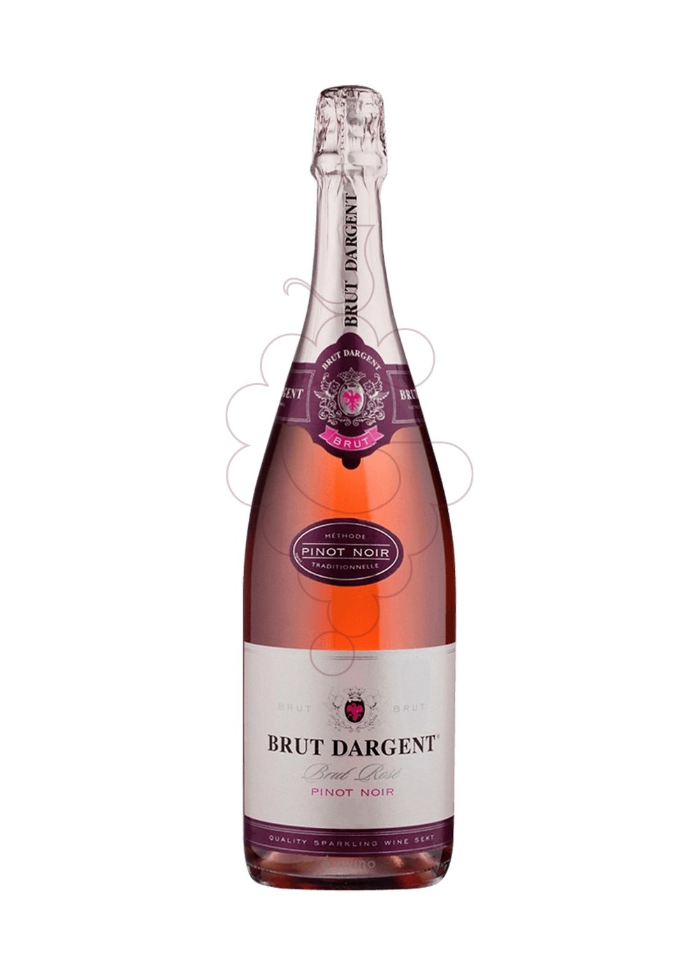 Photo Brut d'Argent Pinot Noir Rosé Magnum vin mousseux