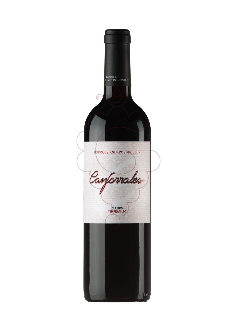 Photo Canforrales Tempranillo vin rouge