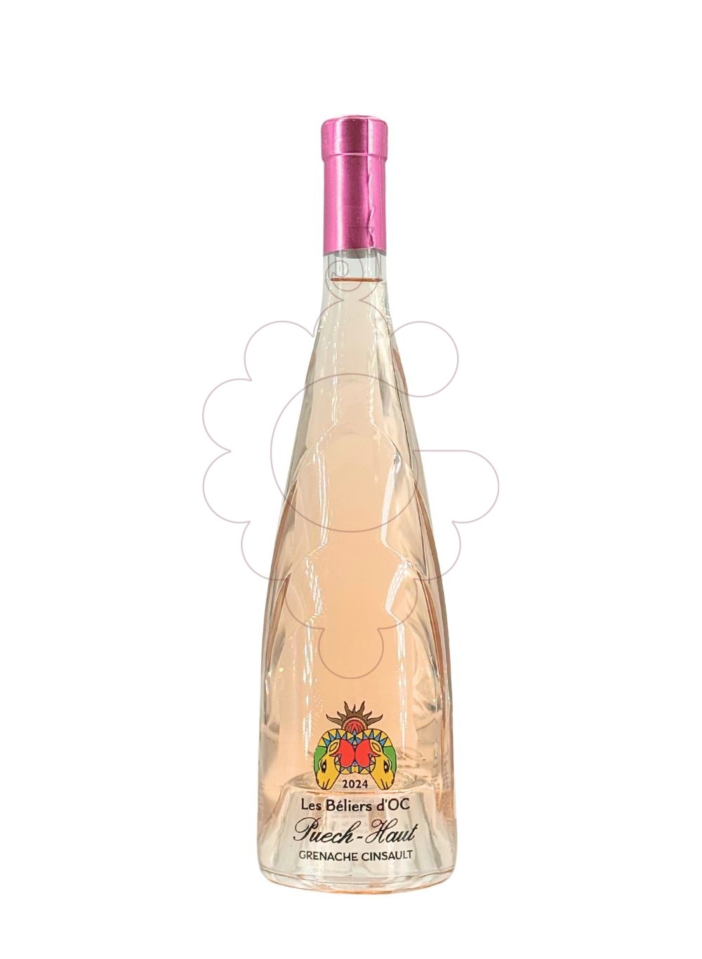 Photo Château Puech-Haut Béliers Rosé vin rosé