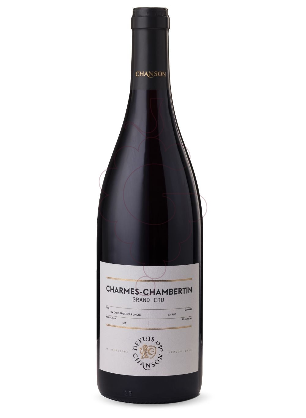 Photo Chanson Charmes-Chambertin Grand Cru vin rouge