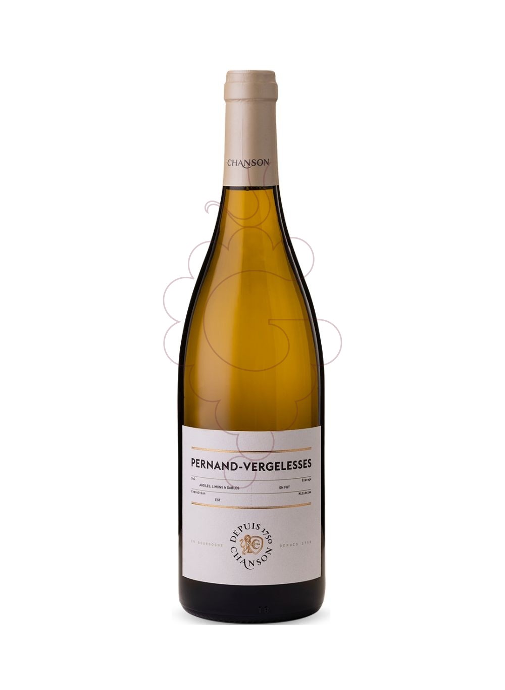 Photo Chanson Pernand-Vergelesses Chardonnay vin blanc
