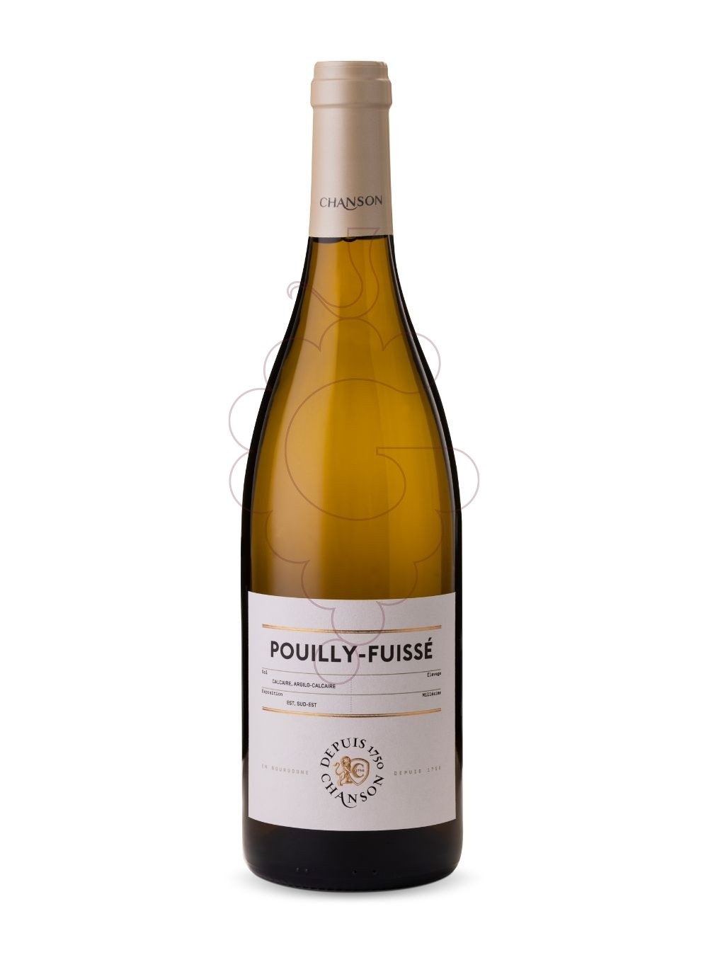 Photo Chanson Pouilly-Fuissé vin blanc