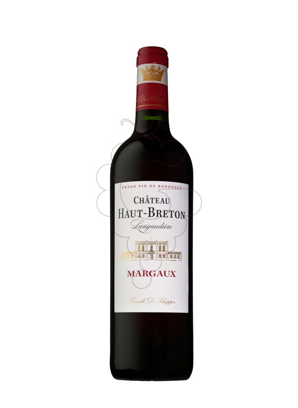 Photo Chateau Haut Breton Larigaudiere Kósher vin rouge