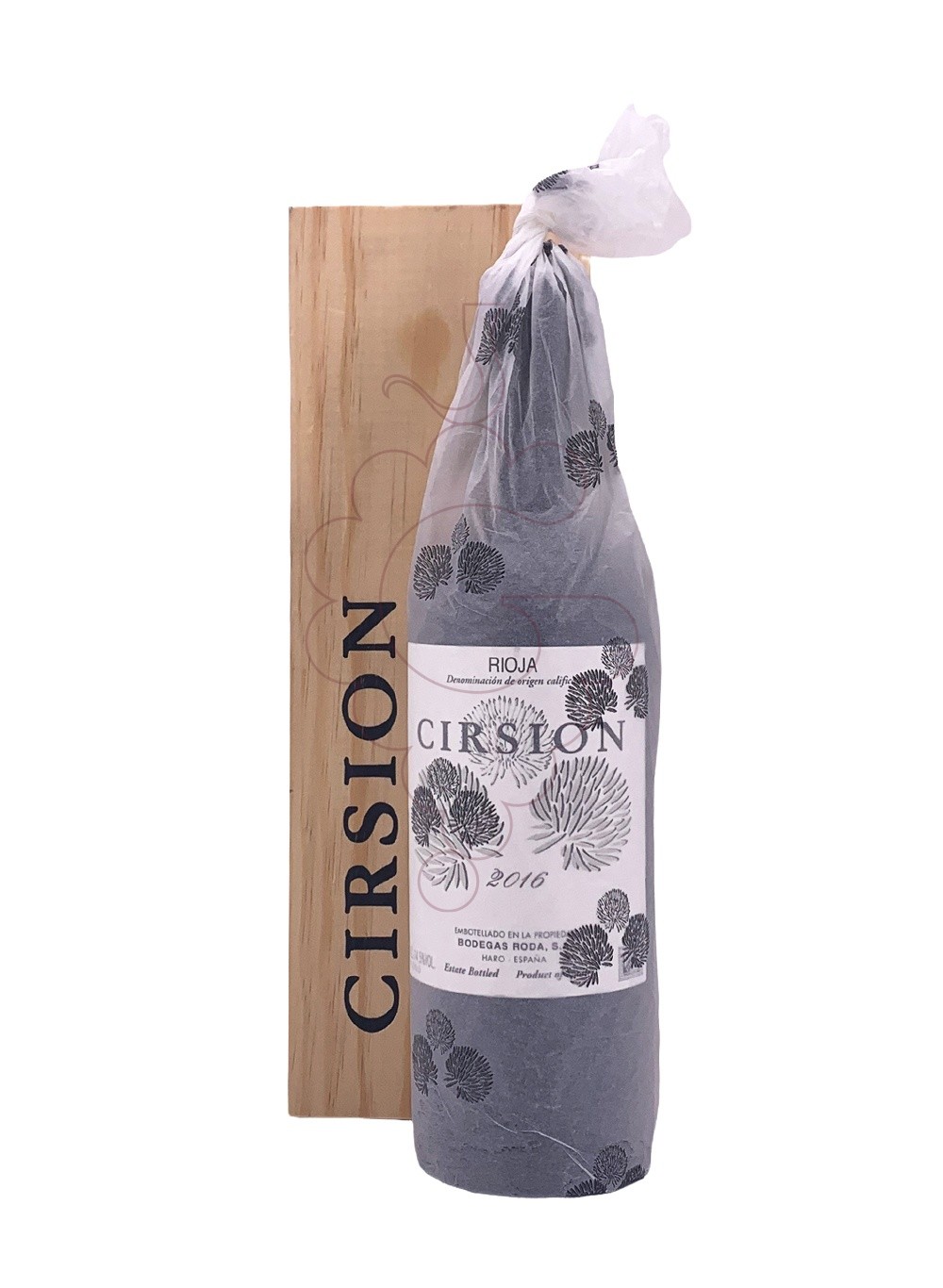 Photo Cirsion vin rouge
