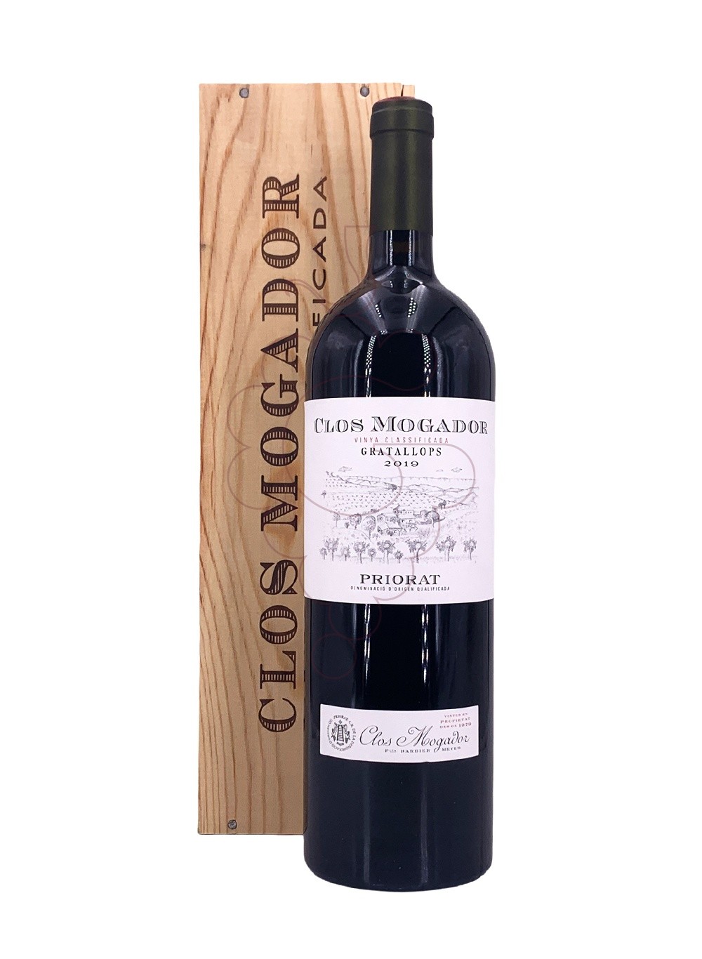 Photo Clos Mogador Magnum vin rouge