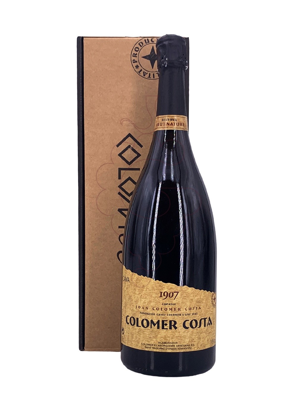 Photo Colomer Costa Brut Nature Magnum vin mousseux