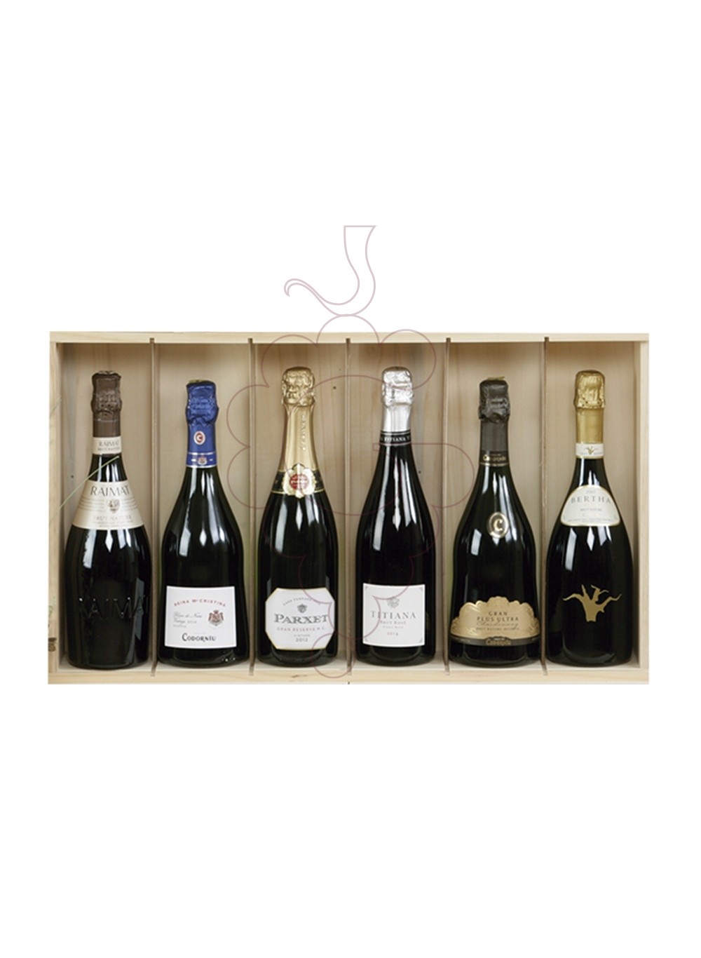 Pack 5 Bouteilles Cava + Vin mousseux + Accessoires Vin