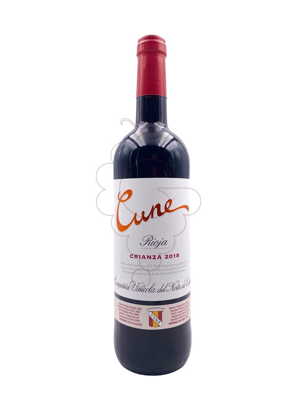 Photo Cune Crianza vin rouge