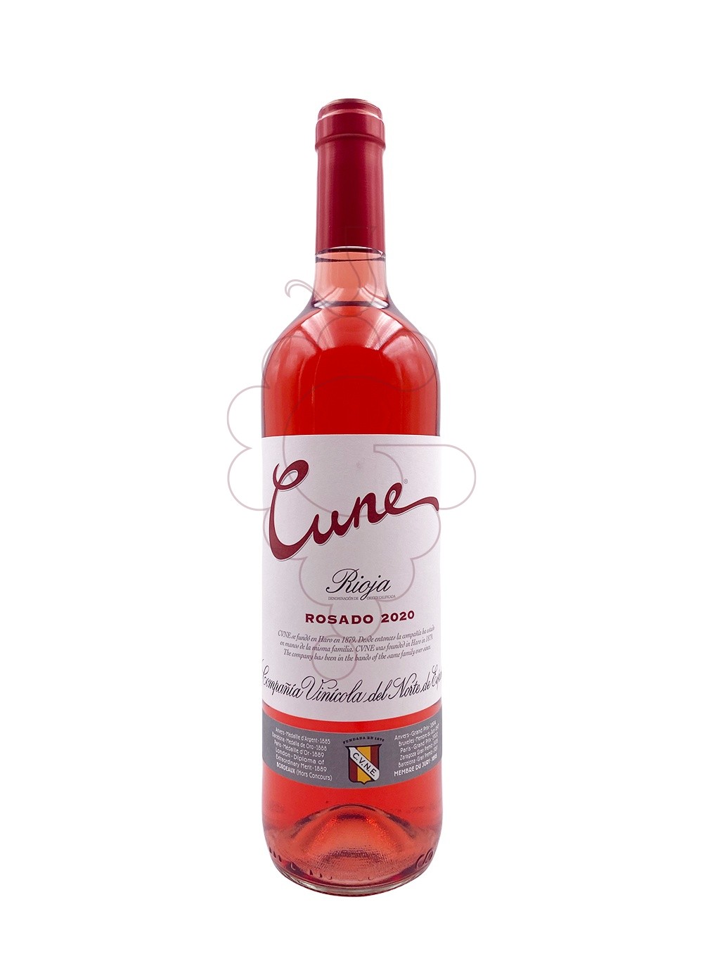 Photo Cune Rosat vin rosé