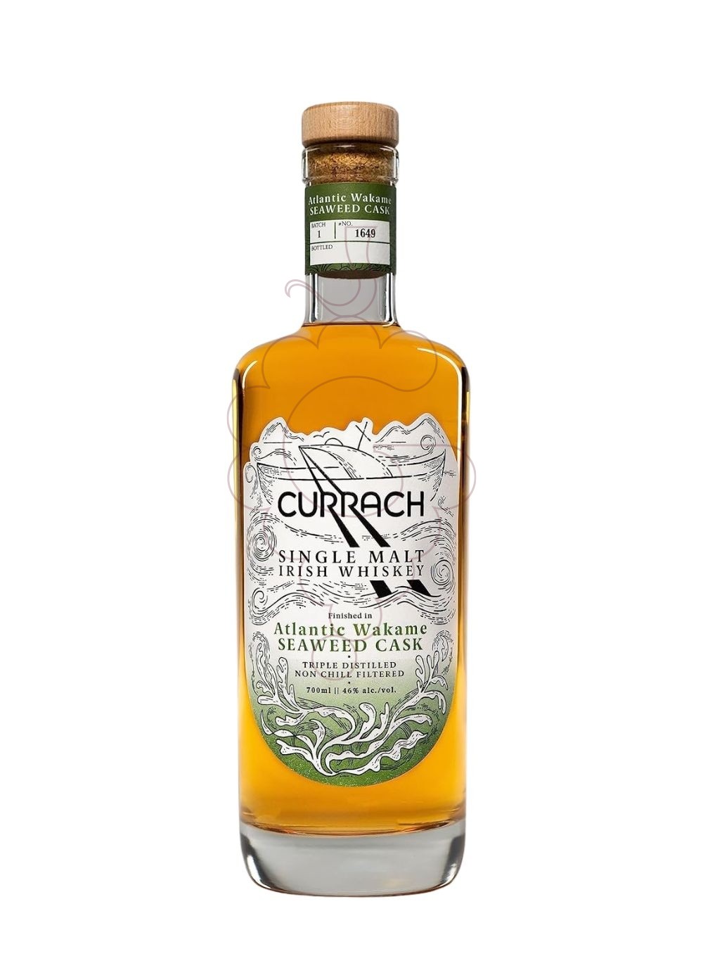 Photo Whisky Currach wakame single malt 70c