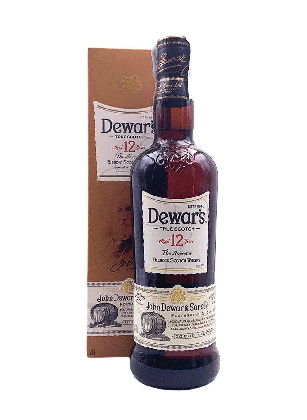 Photo Whisky Dewar's 12 Ans