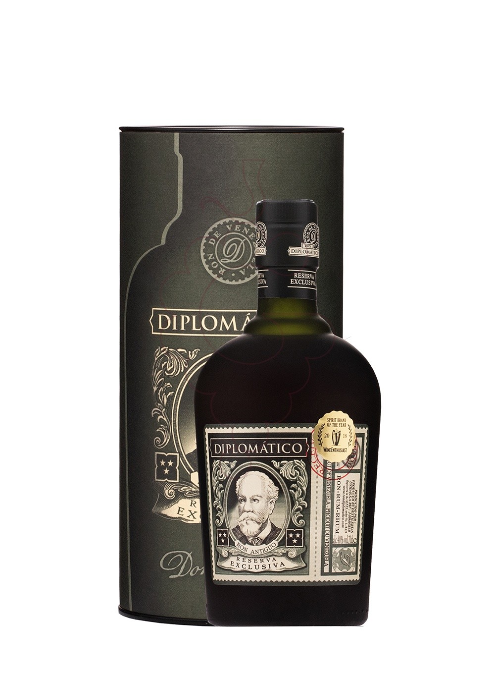 Photo Rhum Diplomático Reserva Exclusiva avec Etui