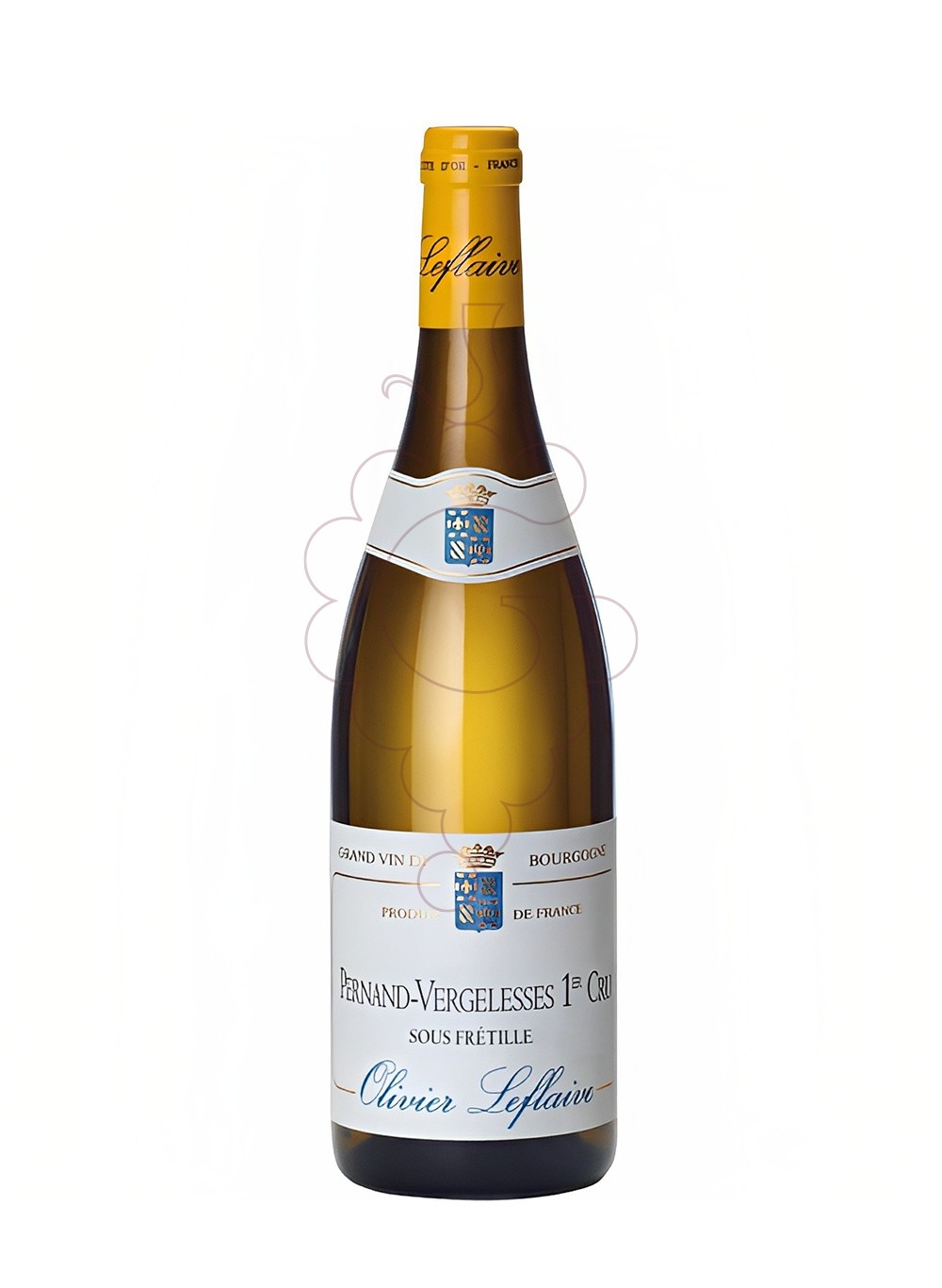 Photo Olivier Leflaive Pernand-Vergelesses 1er Cru Sous Frétilles vin blanc