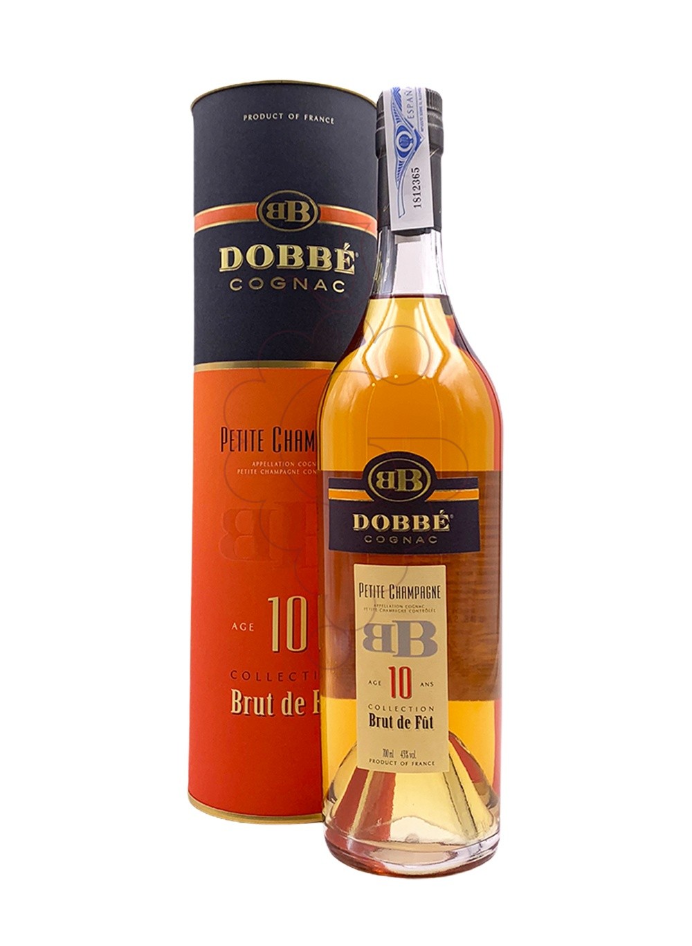 Photo Cognac Dobbé Brut de Fût 10 Ans