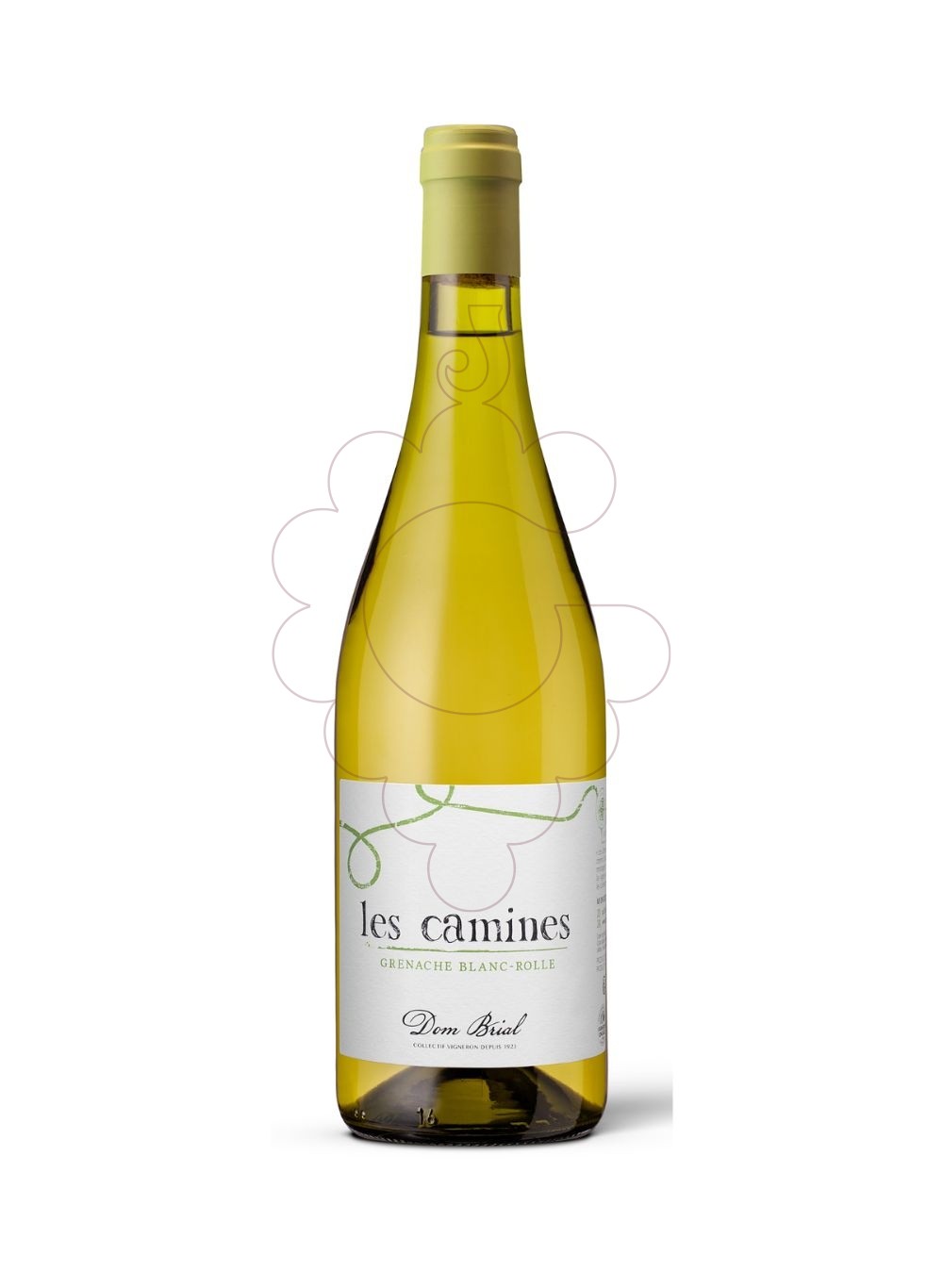 Photo Dom Brial Les Camines Blanc vin blanc