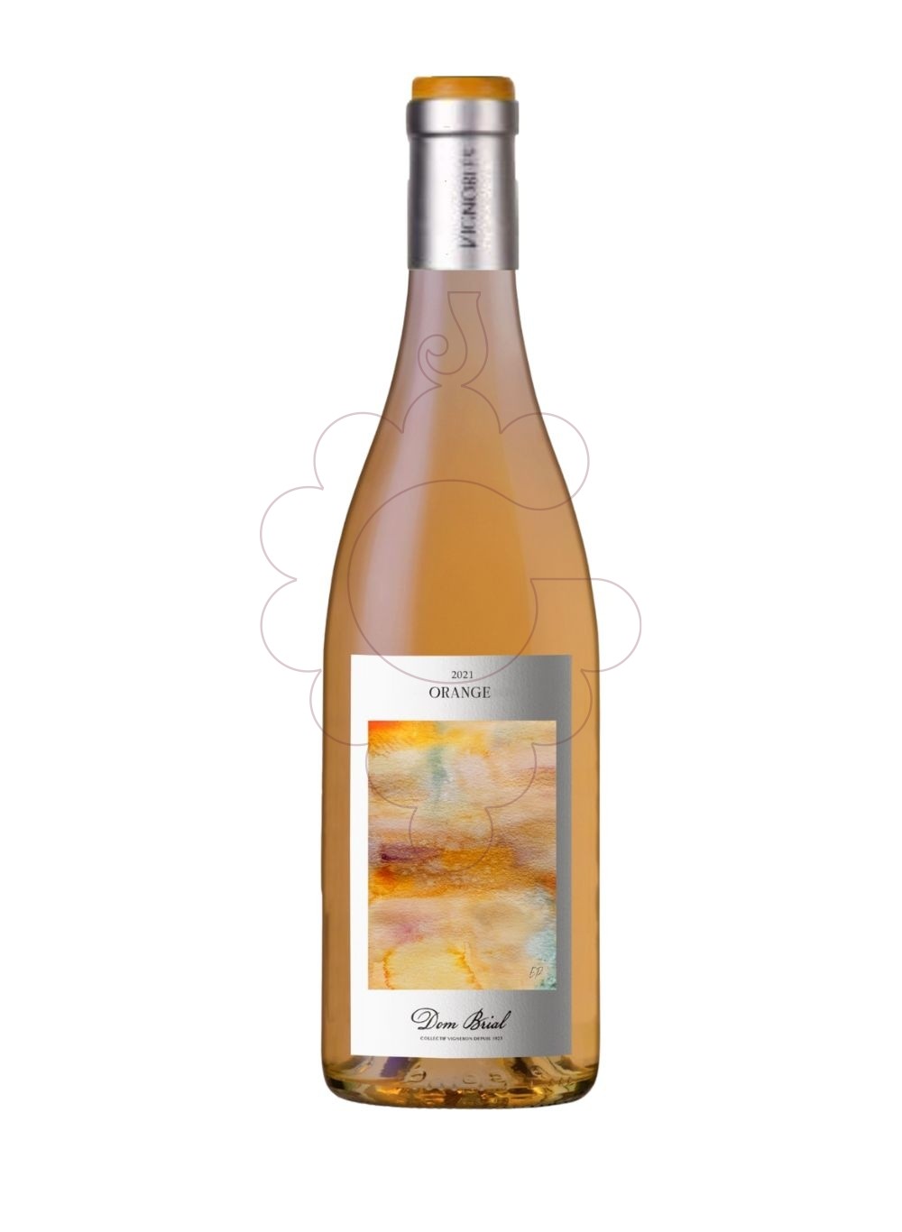 Photo Dom brial orange 2021 75cl vin blanc