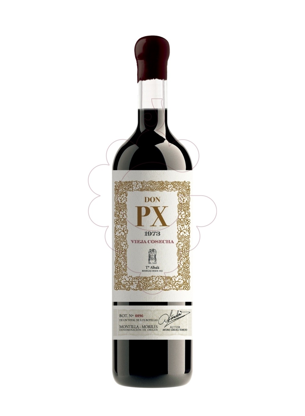 Photo Toro Albalá Don P.X. 1973 vin généreux