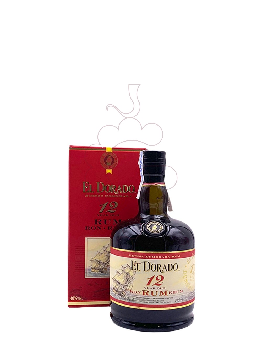 Photo Rhum El Dorado Demerara 12 Ans