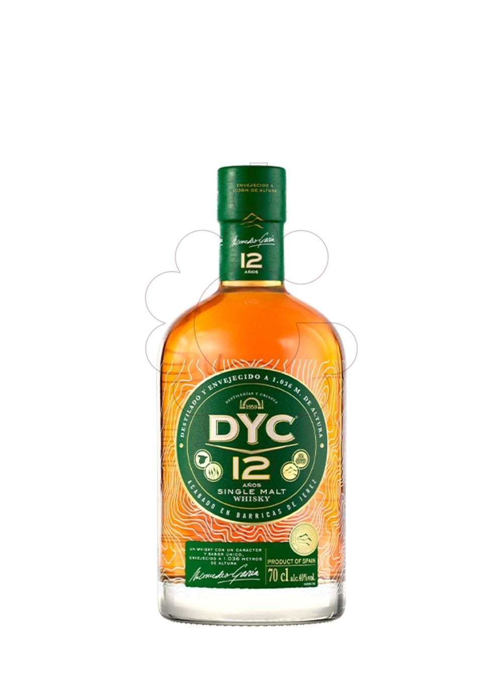 Photo Whisky Dyc 12 anys 70 cl