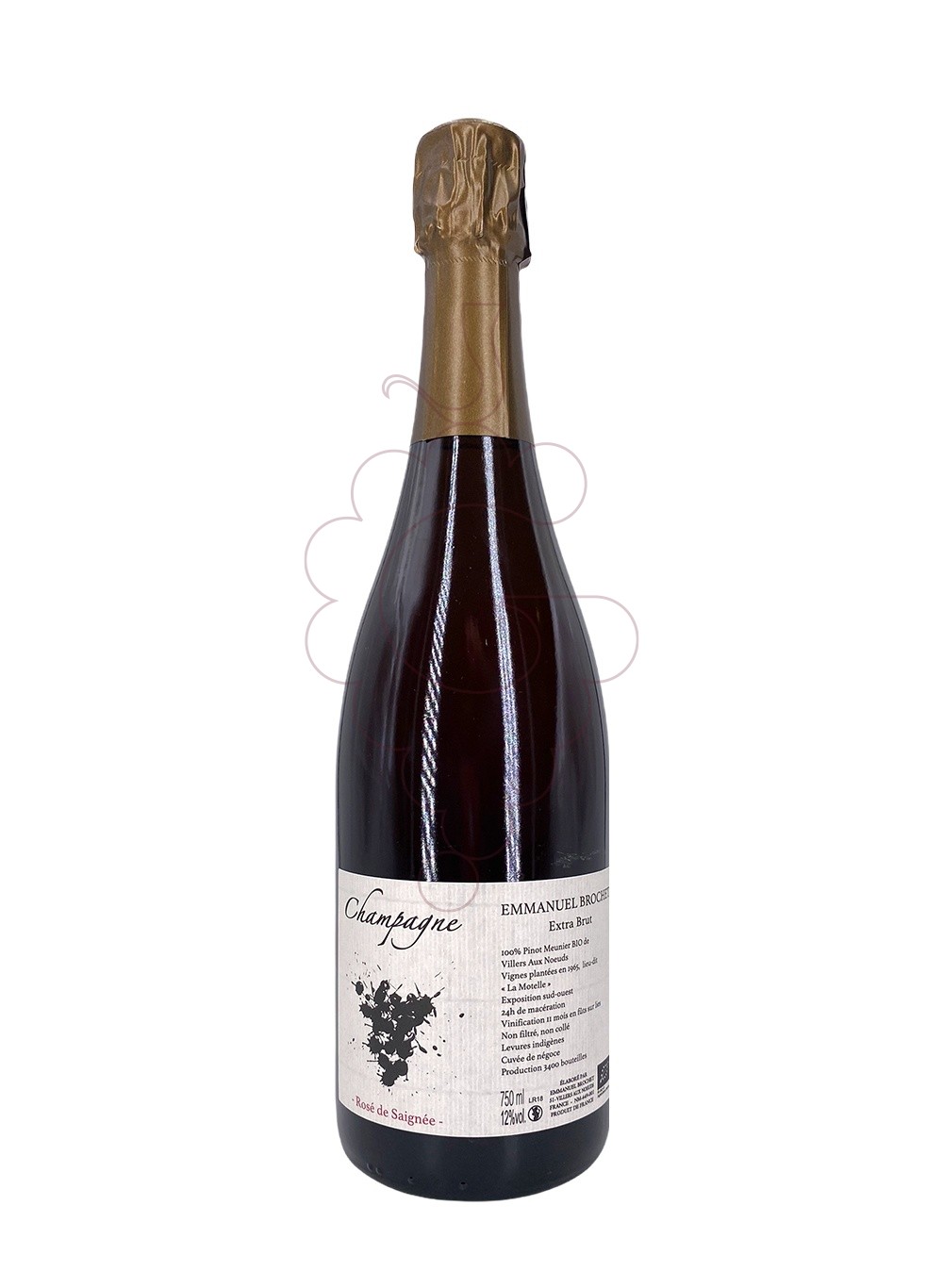 Photo Emmanuel Brochet Rosé de Saignée Extra Brut vin mousseux
