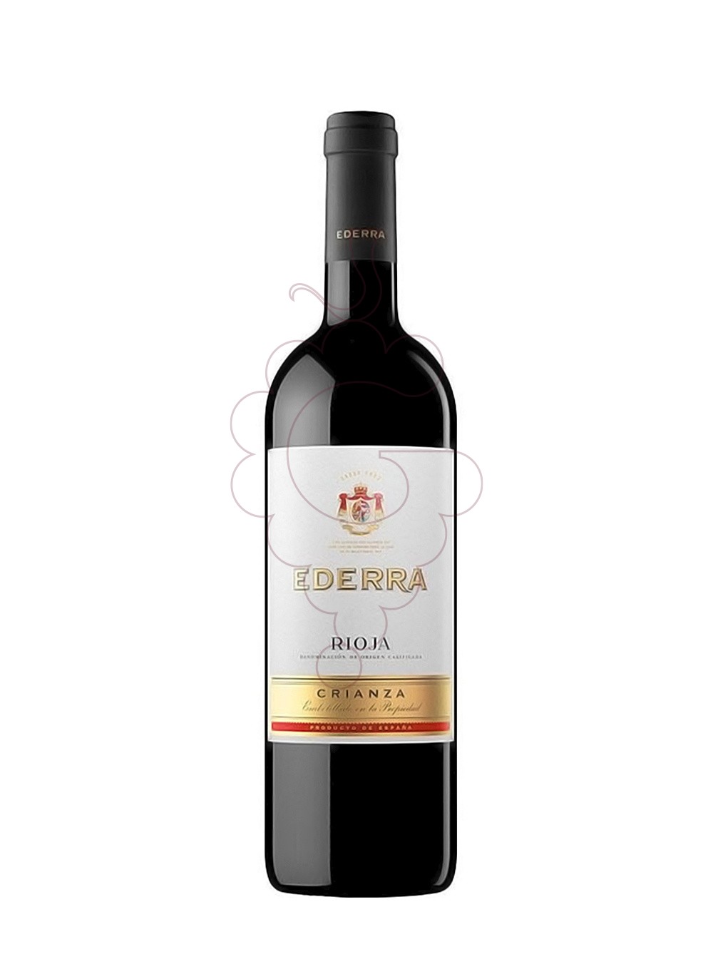 Photo Ederra Crianza vin rouge