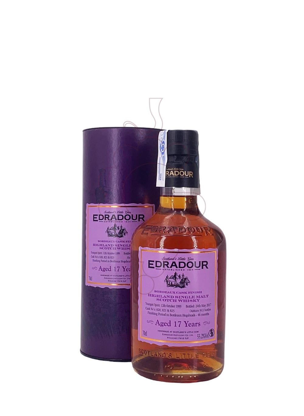 Photo Whisky Edradour Bordeaux Cask 17 Ans