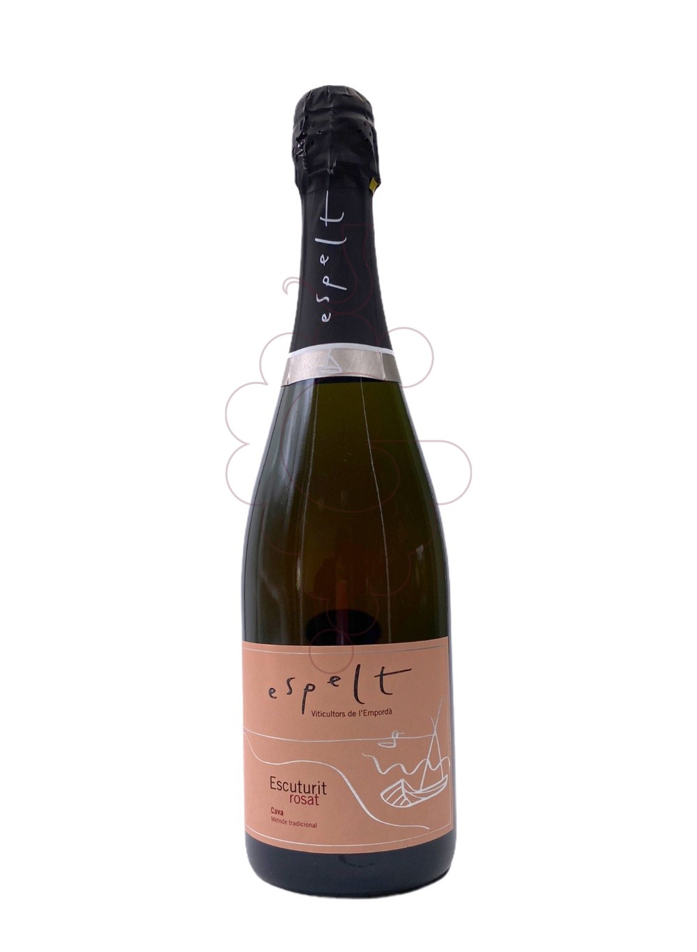 Photo Espelt Escuturit Brut Rosé vin mousseux