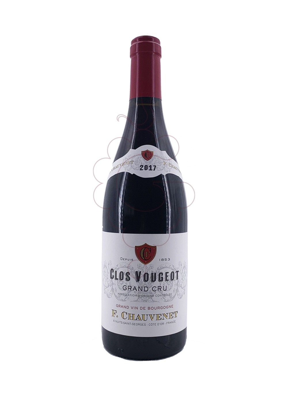 Photo F. Chauvenet Clos Vougeot  vin rouge