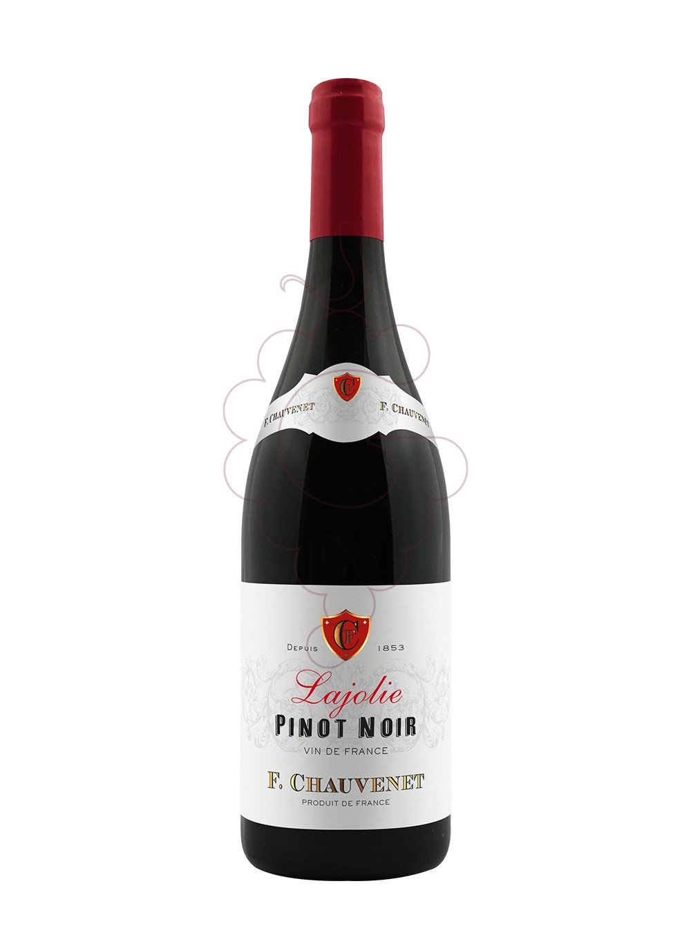 Photo F.Chauvenet Lajolie Pinot Noir vin rouge