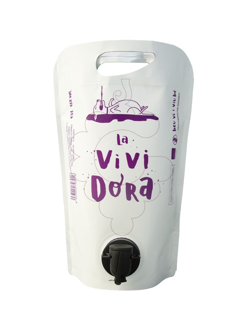 Photo Finca Parera La Vividora Bag in Box vin rouge