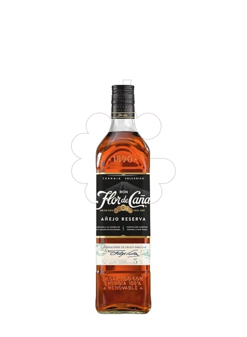 Photo Rhum Flor de Caña Black Label 5 Ans