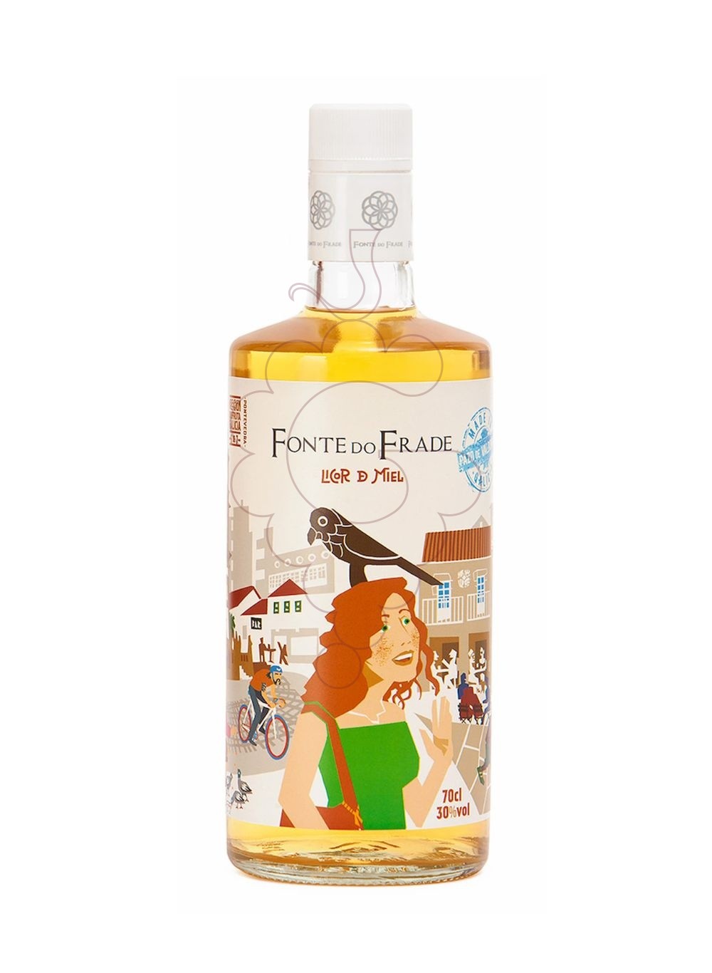 Photo Mezcal Fonte do frade licor miel