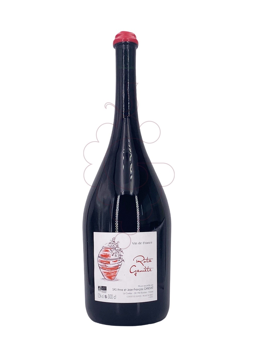 Photo Ganevat Rotagamate Jeroboam vin rouge