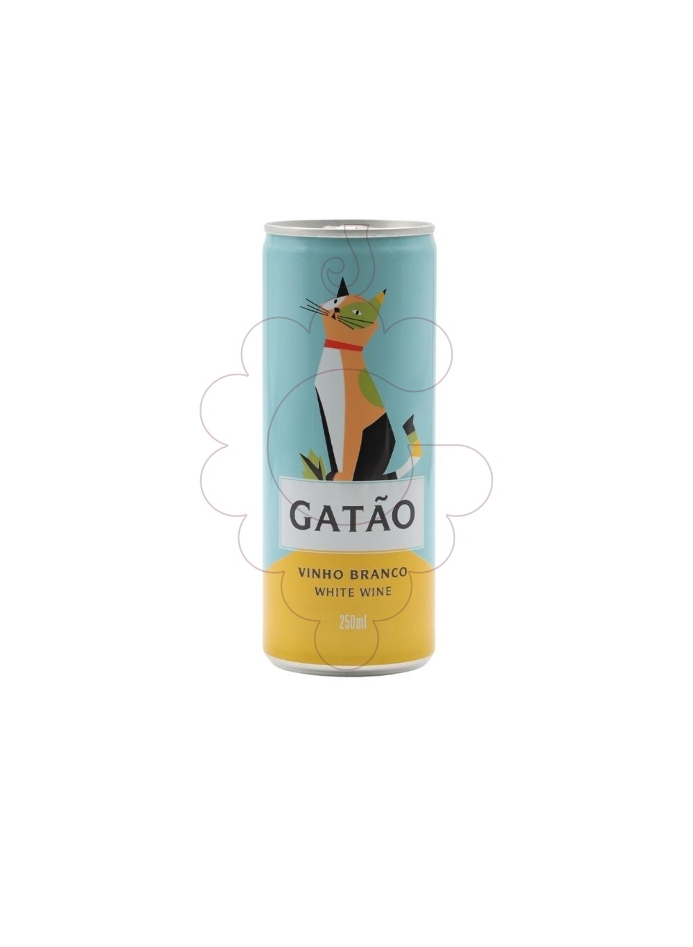 Photo Gatao Blanc can vin blanc