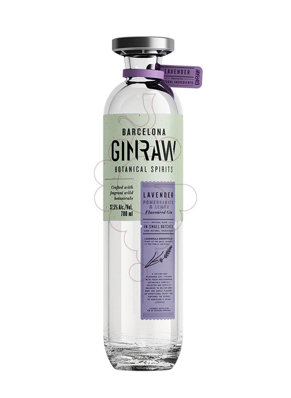 Photo Gin Gin ginraw lavender 70 cl