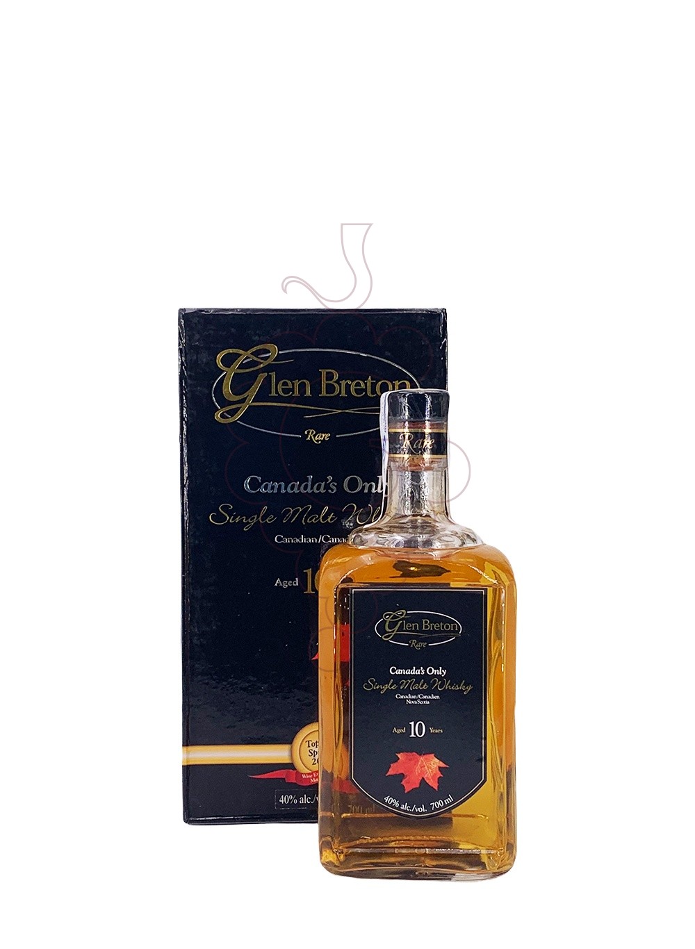 Photo Whisky Glen Breton Black Label 10 Ans