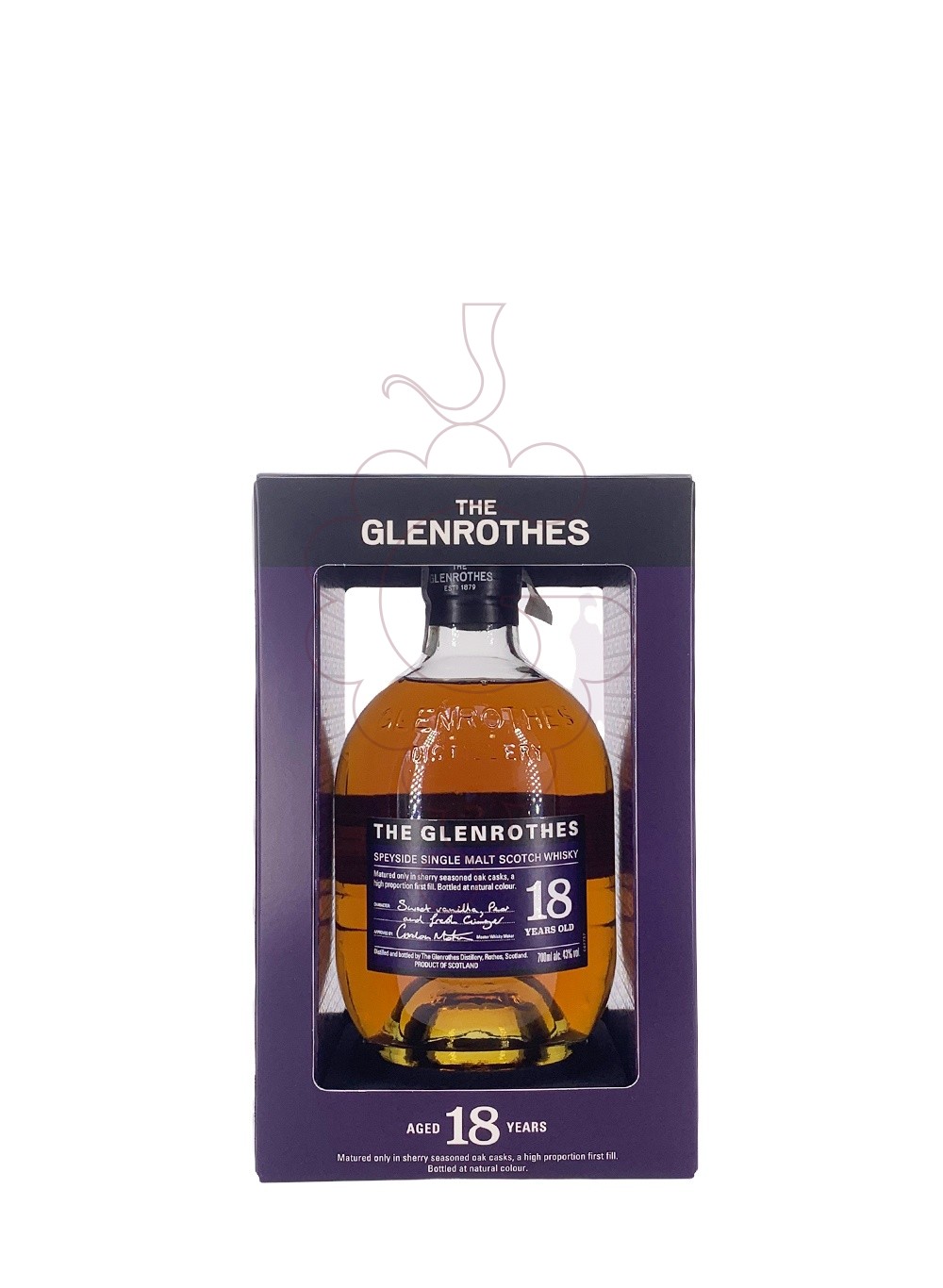 Photo Whisky Glenrothes 18 Ans