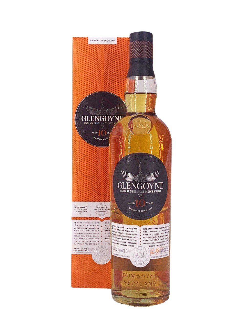 Photo Whisky Glengoyne 10 Ans