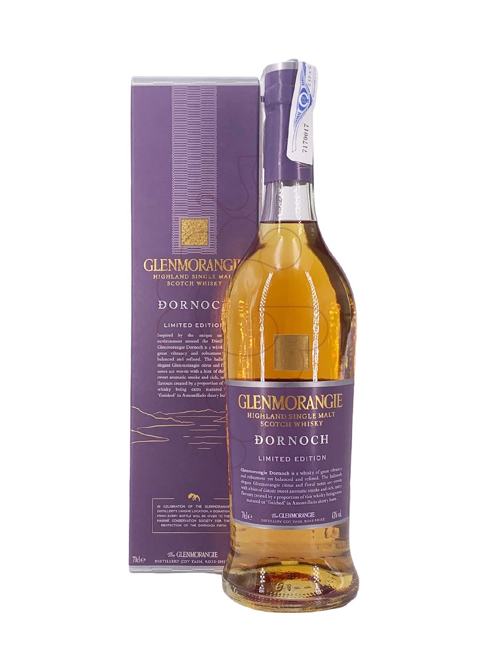 Photo Whisky Glenmorangie Dornoch