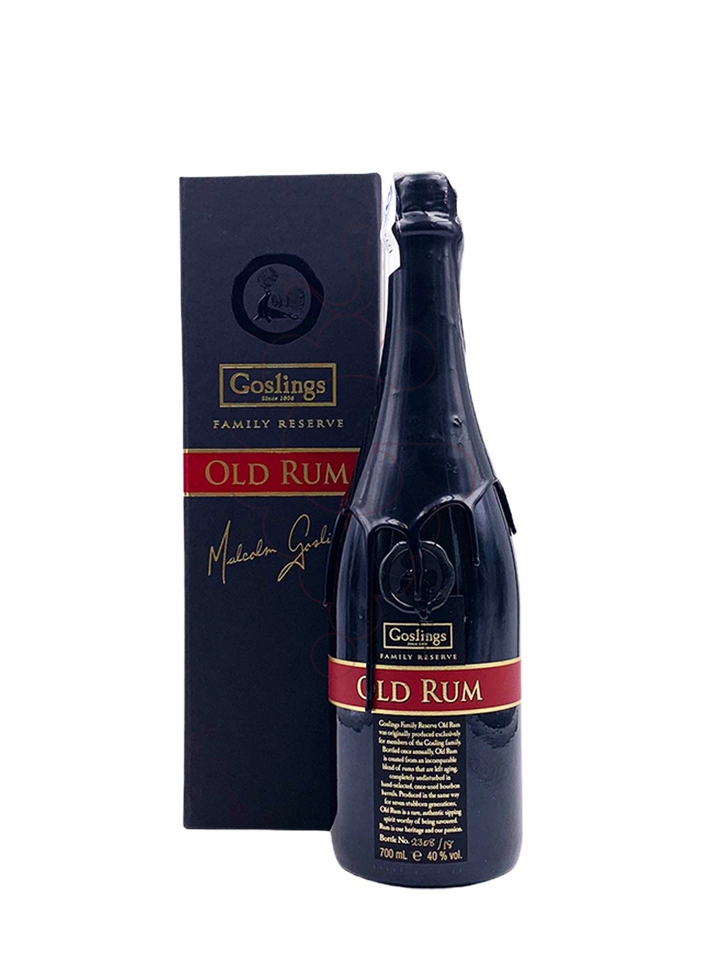 Photo Rhum Gosling's Family Reserve Old Rum